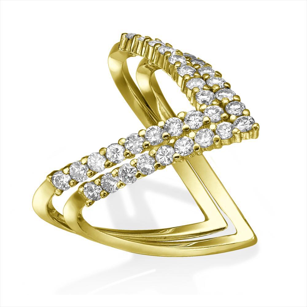 תמונה של טבעת יהלומים - אבלין